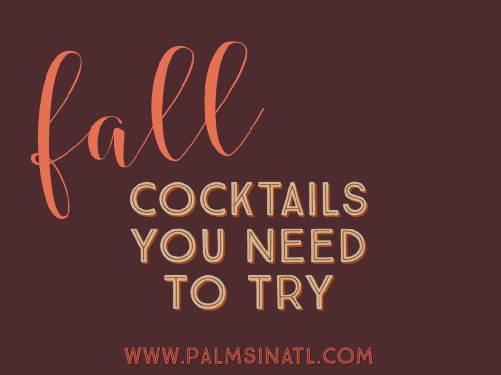 Fall Cocktails You Need to Try -- The Palmetto Peaches