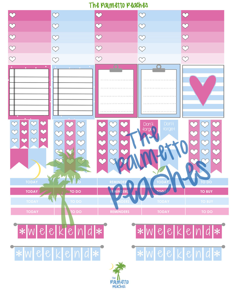 May Day - The Palmetto Peaches - palmsinatl.com - Erin Condren Printables