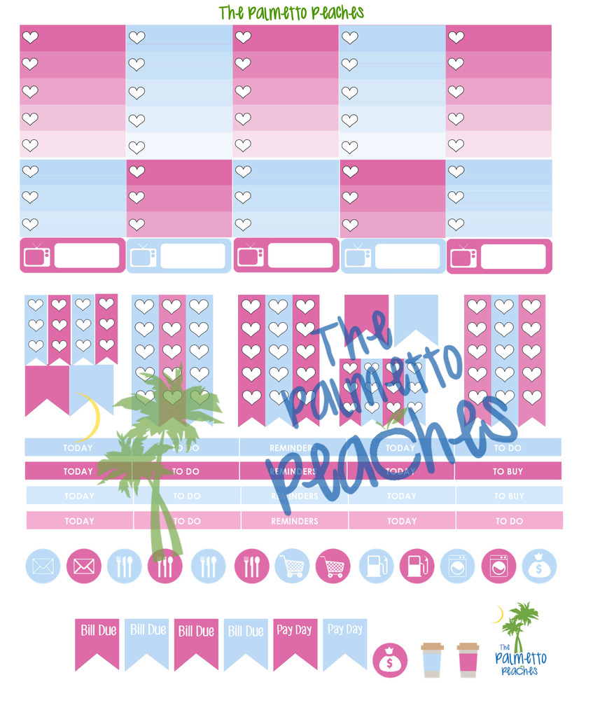  May Day - May Planner Printable - The Palmetto Peaches - palmsinatl.com 