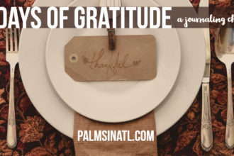 7 Days of Gratitude: A Journaling Challenge - The Palmetto Peaches - palmsinatl.com